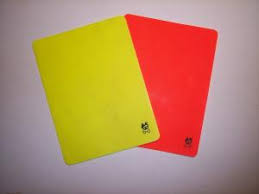 Image result for red and yellow cards